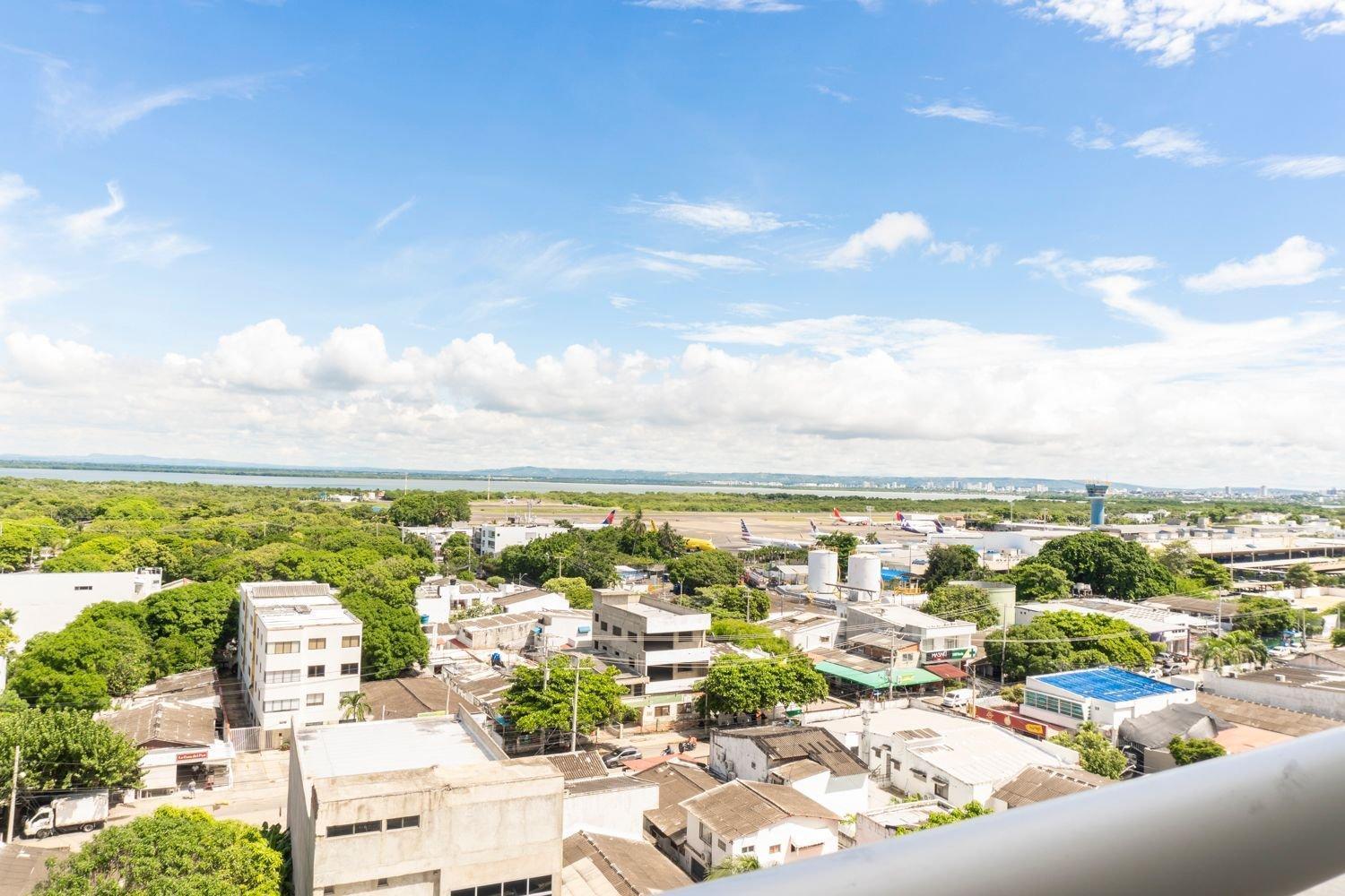 Cb942 | Vista Increíble + Balcón Soñado Cerca Del Mar Apartamento