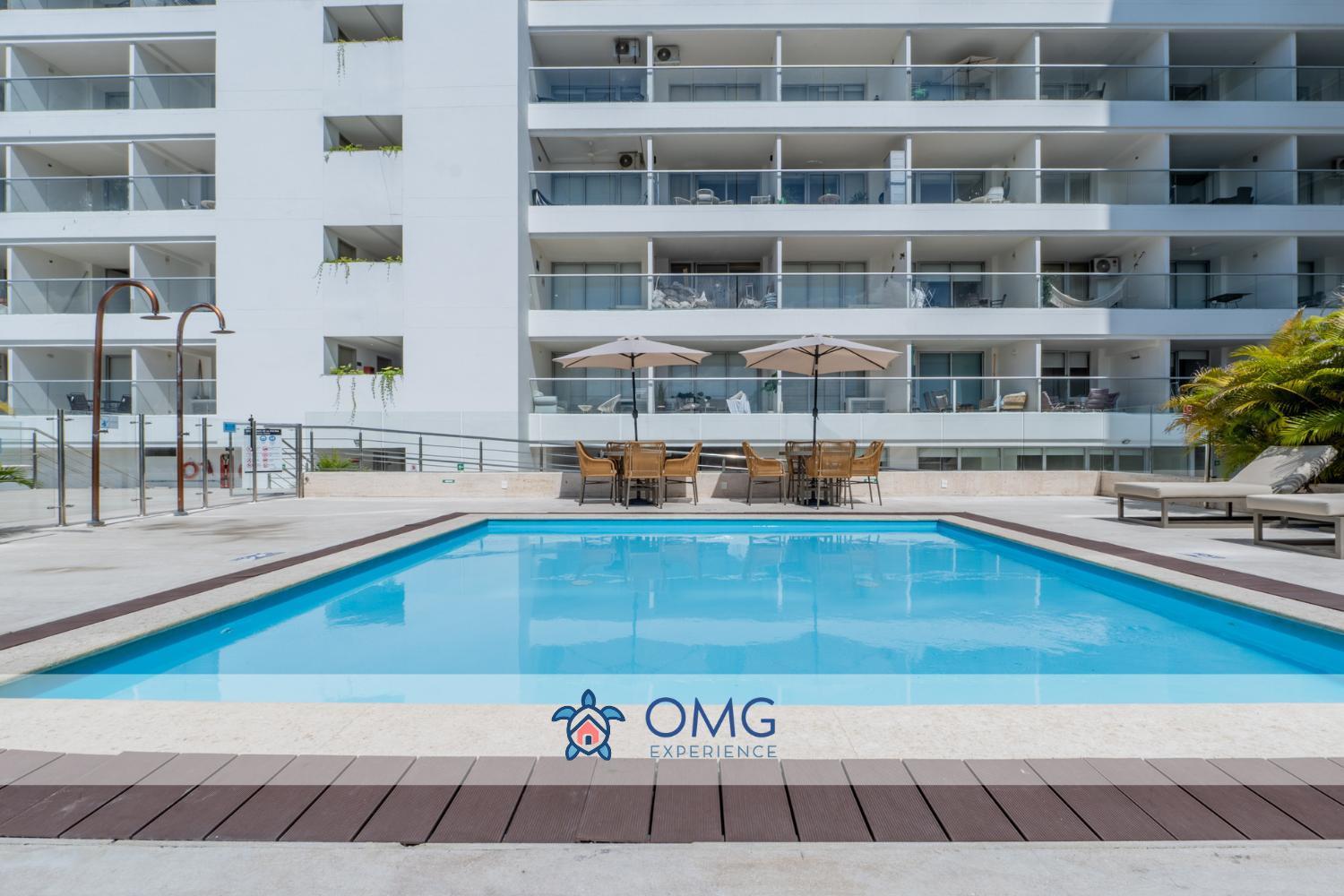 Cb942 | Vista Increíble + Balcón Soñado Cerca Del Mar Apartamento Cartagena